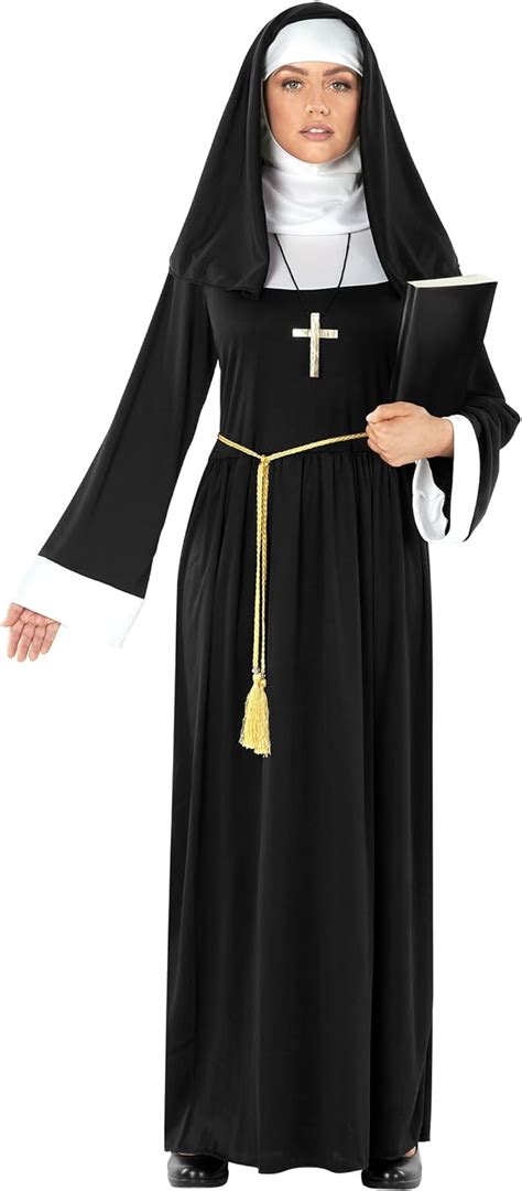 amazon nun costume|amazon nun costume jewelry.